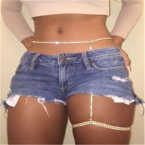 Bling Me Up Waist & Thigh Chain