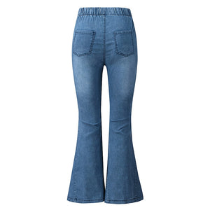 High Waisted Bell Bottom Jeans