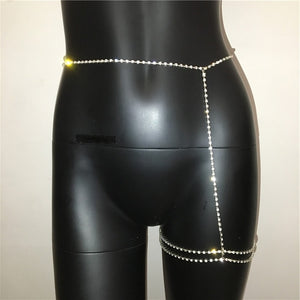 Bling Me Up Waist & Thigh Chain